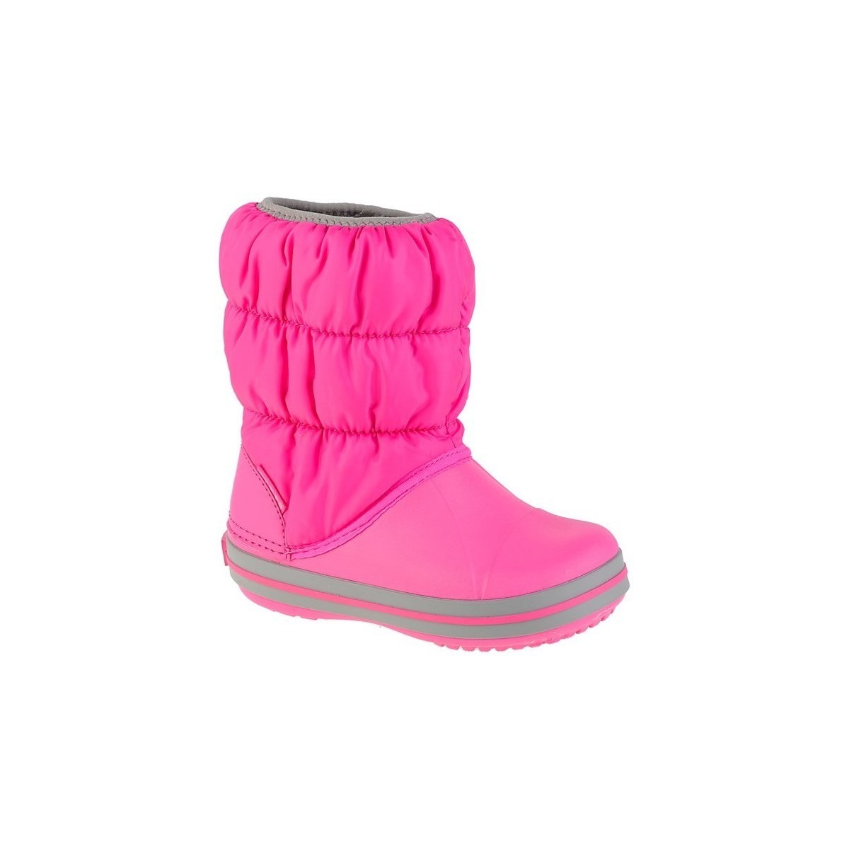 Čevlji  Otroci Škornji za sneg Crocs Winter Puff Boot JR Rožnata