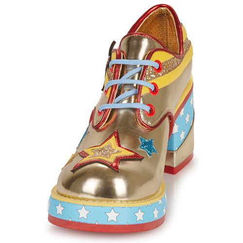 Irregular Choice AMAZON WARRIOR Pozlačena / Rdeča / Modra
