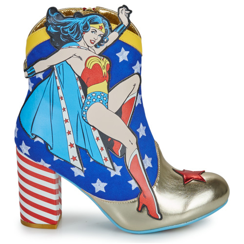 Irregular Choice STRONGER TOGETHER Modra / Rdeča / Pozlačena