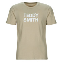 Oblačila Moški Majice s kratkimi rokavi Teddy Smith TICLASS BASIC MC Bež