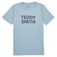 Oblačila Dečki Majice s kratkimi rokavi Teddy Smith TICLASS 3 MC JR Modra