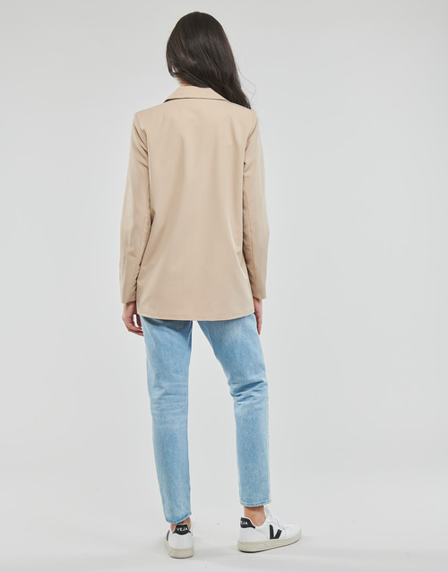 Vero Moda VMZELDA L/S BLAZER NOOS Bež