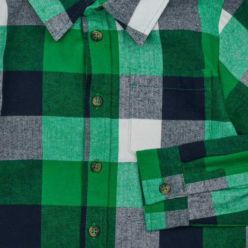 Name it NKMLANE LS OVERSHIRT WH Zelena / Bela