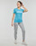 Oblačila Ženske Majice s kratkimi rokavi Adidas Sportswear LIN T Modra