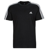 Oblačila Moški Majice s kratkimi rokavi Adidas Sportswear 3S SJ T Črna