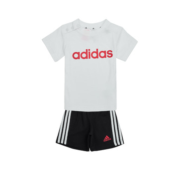 Oblačila Otroci Otroški kompleti Adidas Sportswear I LIN CO T SET Bela