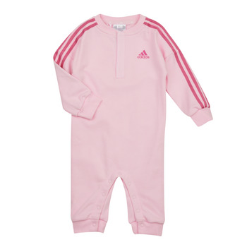 Oblačila Deklice Otroški kompleti Adidas Sportswear I 3S FT ONESIE Rožnata