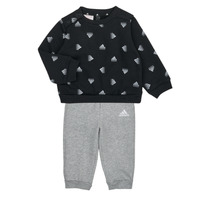 Oblačila Dečki Otroški kompleti Adidas Sportswear I BLUV FL JOG Črna