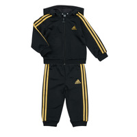 Oblačila Otroci Otroški kompleti Adidas Sportswear I 3S SHINY TS Črna