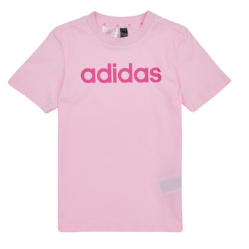 Oblačila Deklice Majice s kratkimi rokavi Adidas Sportswear LK LIN CO TEE Rožnata