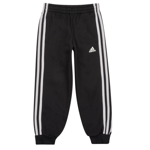 Oblačila Dečki Spodnji deli trenirke  Adidas Sportswear LK 3S PANT Črna