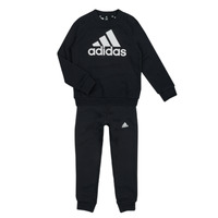 Oblačila Otroci Trenirka komplet Adidas Sportswear LK BOS JOG FT Črna