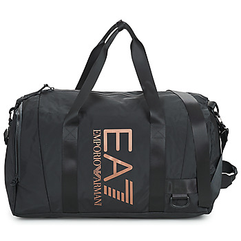 Torbice Športne torbe Emporio Armani EA7 VIGOR7  U GYM BAG - UNISEX GYM BAG Črna / Rožnata / Pozlačena