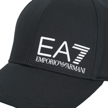 Emporio Armani EA7 TRAIN CORE U CAP LOGO - TRAIN CORE ID U LOGO CAP Črna / Bela