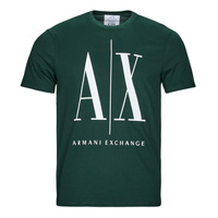 Oblačila Moški Majice s kratkimi rokavi Armani Exchange 8NZTPA Zelena