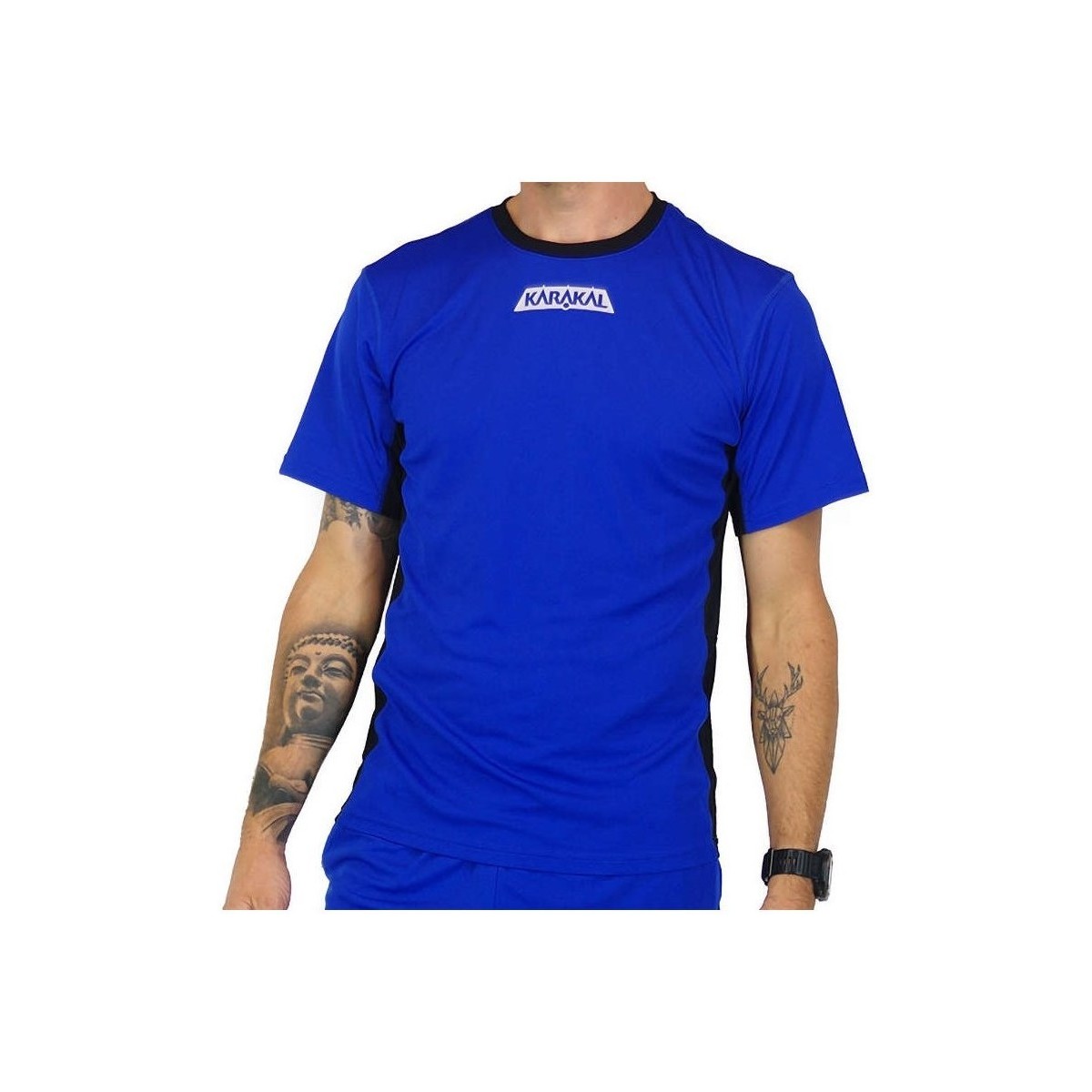 Oblačila Moški Majice s kratkimi rokavi Karakal Pro Tour Tee Modra