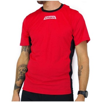 Oblačila Moški Majice s kratkimi rokavi Karakal Pro Tour Tee Rdeča