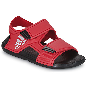Čevlji  Otroci Nizke superge Adidas Sportswear ALTASWIM C Rdeča / Črna