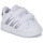 Čevlji  Deklice Nizke superge Adidas Sportswear GRAND COURT 2.0 CF Bela / Srebrna
