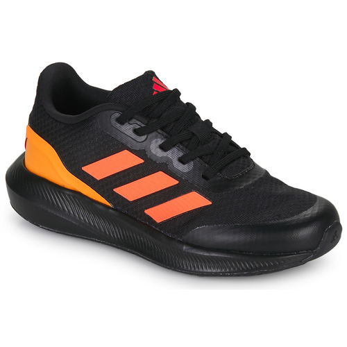 Čevlji  Dečki Tek & Trail Adidas Sportswear RUNFALCON 3.0 K Črna / Oranžna