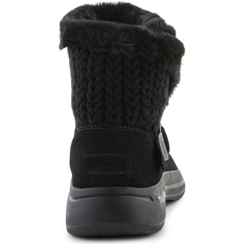 Skechers Go Walk Arch Fit Boot True Embrace 144422-BBK Črna