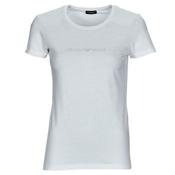 Oblačila Ženske Majice s kratkimi rokavi Emporio Armani T-SHIRT CREW NECK Bela