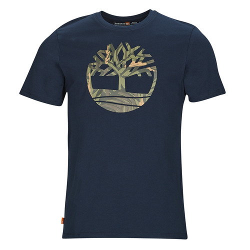 Oblačila Moški Majice s kratkimi rokavi Timberland SS Tree Logo Seasonal Camo Tee         