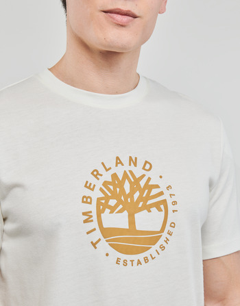 Timberland SS Refibra Logo Graphic Tee Regular Bela