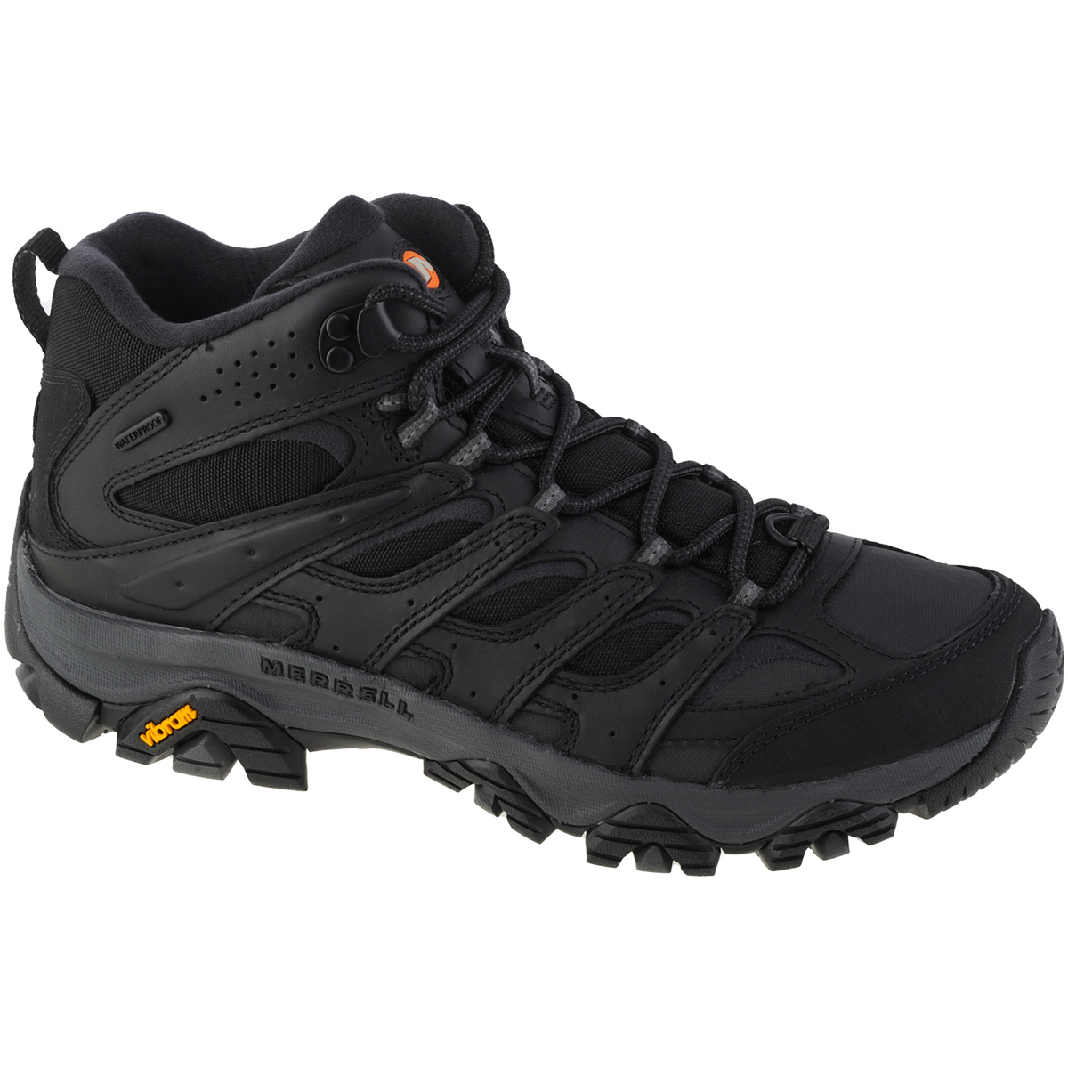 Čevlji  Moški Pohodništvo Merrell Moab 3 Thermo Mid WP Črna