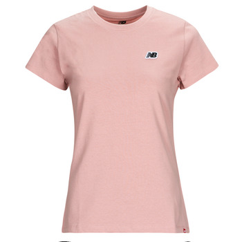 Oblačila Ženske Majice s kratkimi rokavi New Balance WT23600-POO Rožnata