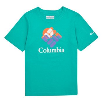 Oblačila Otroci Majice s kratkimi rokavi Columbia Valley Creek Short Sleeve Graphic Shirt Modra