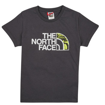 Oblačila Dečki Majice s kratkimi rokavi The North Face Boys S/S Easy Tee Črna