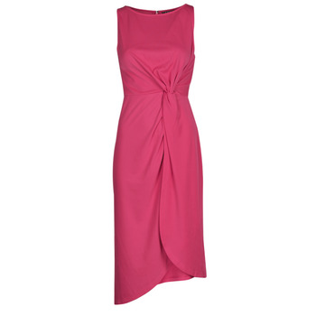Oblačila Ženske Kratke obleke Lauren Ralph Lauren JILFINA-SLEEVELESS-DAY DRESS Rožnata