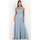 Oblačila Ženske Obleke La Modeuse 61965_P141378 Modra