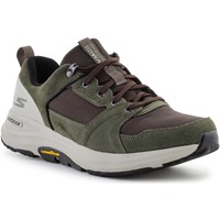 Čevlji  Moški Pohodništvo Skechers Go Walk Outdoor - Massif Olive/Brown 216106-OLBR Večbarvna