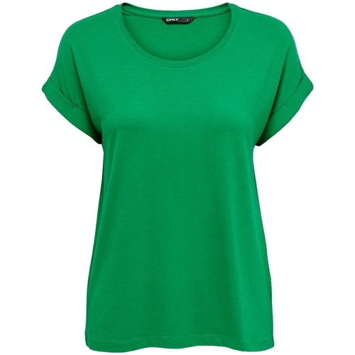 Oblačila Ženske Puloverji Only Noos Top Moster S/S - Jolly Green Zelena