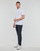 Oblačila Moški Polo majice kratki rokavi Versace Jeans Couture GAGT08 Bela / Pozlačena