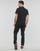 Oblačila Moški Polo majice kratki rokavi Versace Jeans Couture GAGT03-899 Črna / Bela