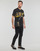 Oblačila Moški Majice s kratkimi rokavi Versace Jeans Couture GAH617-G89 Črna