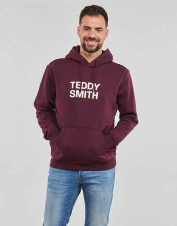 Oblačila Moški Puloverji Teddy Smith SICLASS HOODY Bordo