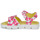 Čevlji  Deklice Sandali & Odprti čevlji Agatha Ruiz de la Prada MINIS Bela / Rožnata