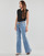 Oblačila Ženske Jeans flare MICHAEL Michael Kors FLARE CHAIN BELT DNM JEAN Modra