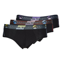 Spodnje perilo Moški Spodnje hlače Athena SLIP TRAINING DRY PACK X3 Črna / Črna / Črna