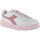 Čevlji  Otroci Modne superge Diadora 101.176595 01 C0237 White/Sweet pink Rožnata