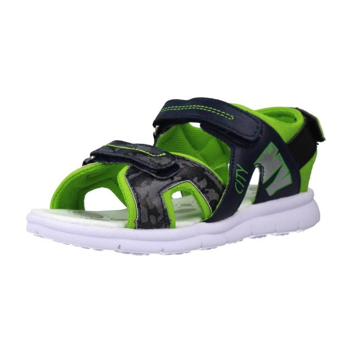 Čevlji  Dečki Sandali & Odprti čevlji Chicco SANDALIA CASPAR Zelena