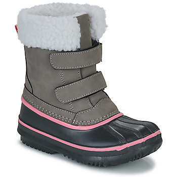 Čevlji  Deklice Škornji za sneg VIKING FOOTWEAR Rogne Warm Siva / Črna / Rožnata