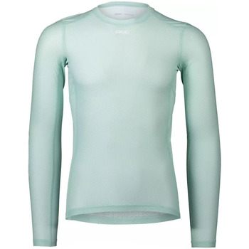 Oblačila Moški Majice & Polo majice Poc Essential Layer LS Jersey Apophyllite Green 58111-1576 Zelena