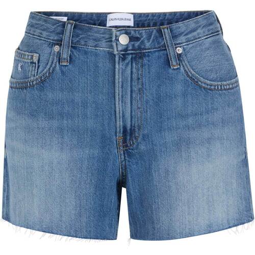 Oblačila Ženske Kratke hlače & Bermuda Calvin Klein Jeans  Modra