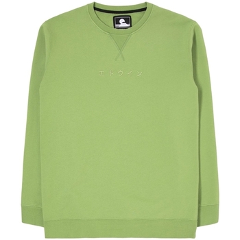 Oblačila Moški Puloverji Edwin Katakana Sweatshirt - Tendril Zelena