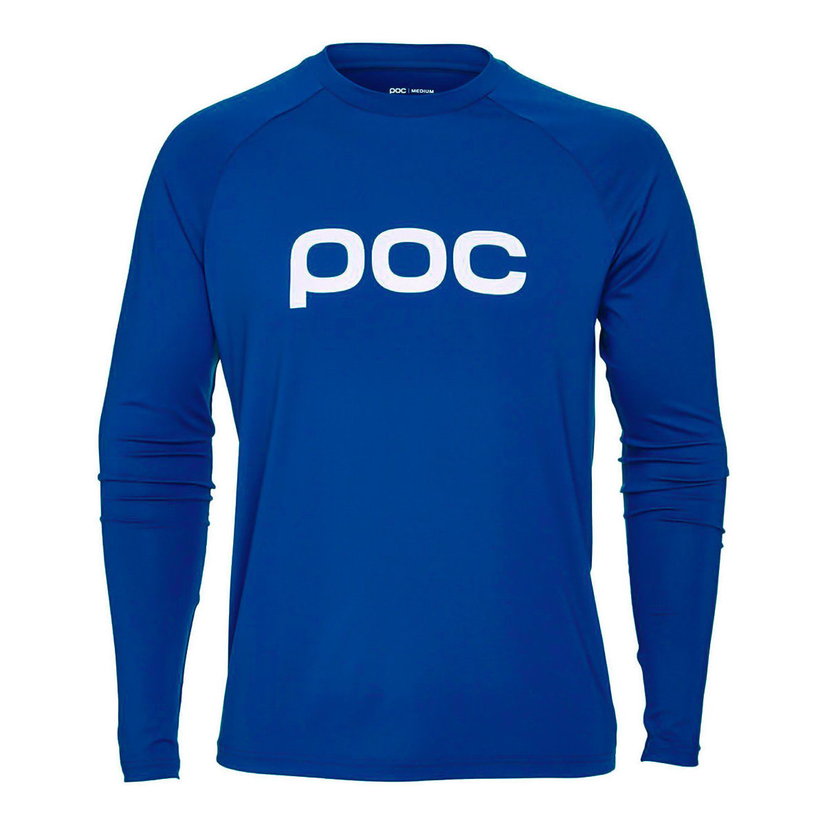 Oblačila Majice & Polo majice Poc 52841-SMS  ESSENTIAL ENDURO HOOD LOGO BLUE Modra